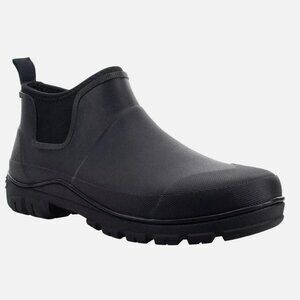 Staheekum Men's Ankle Rain Boots - BLACK Size 11